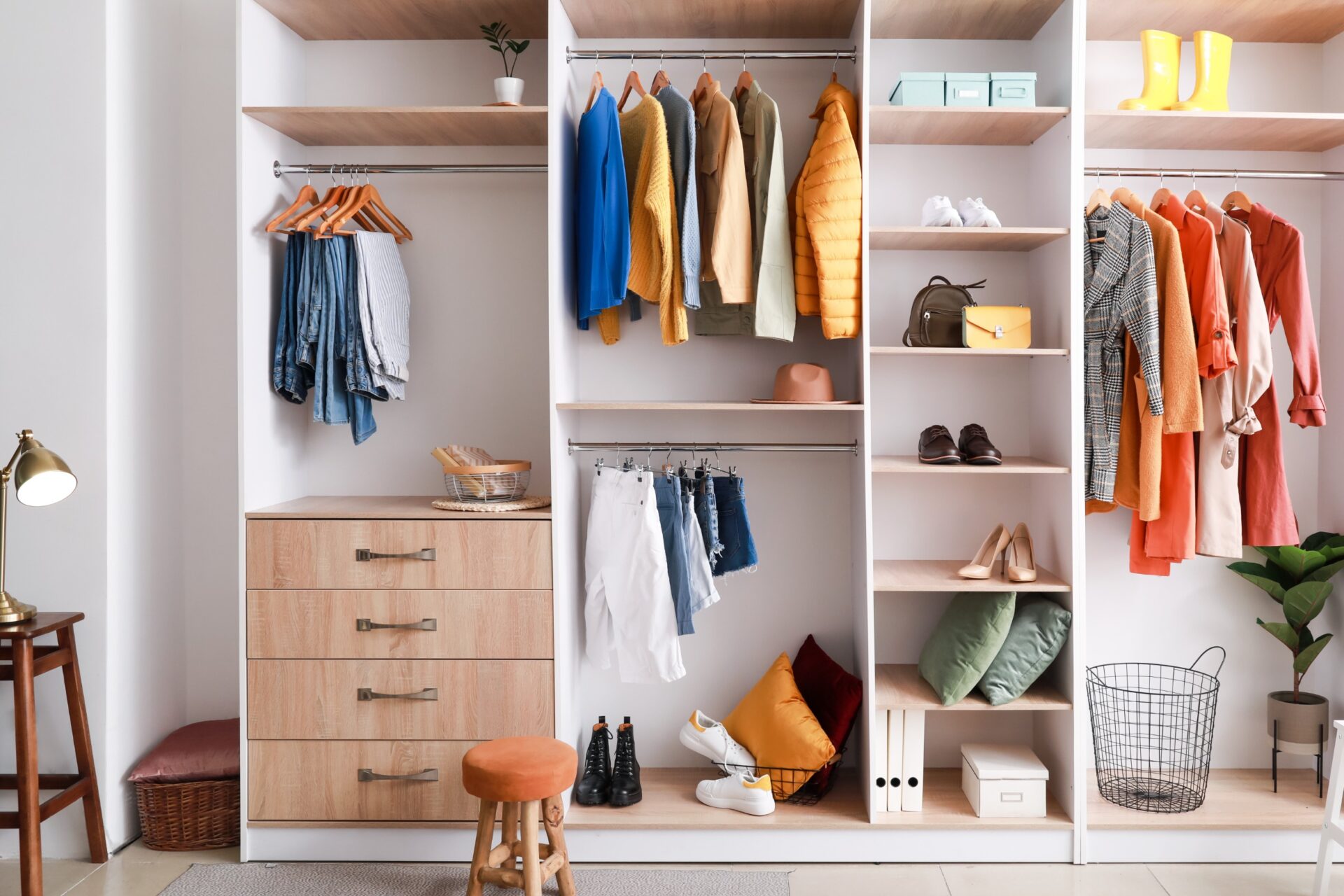Walk-in closet Walk-in closet